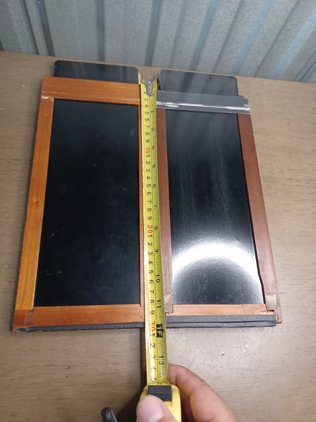 2x 4×10 Wooden Large Format Film Holders [8×10] Splitted Graphlex. See & Read