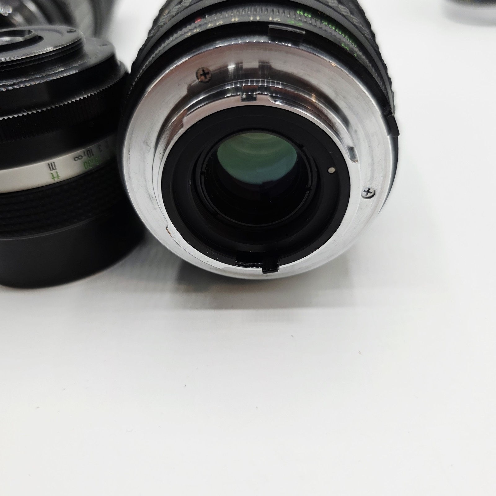 Lot of 6 Assorted Mount Focal Zoom/Telephoto Camera Lenses Bunch Kiron P/R Mc
