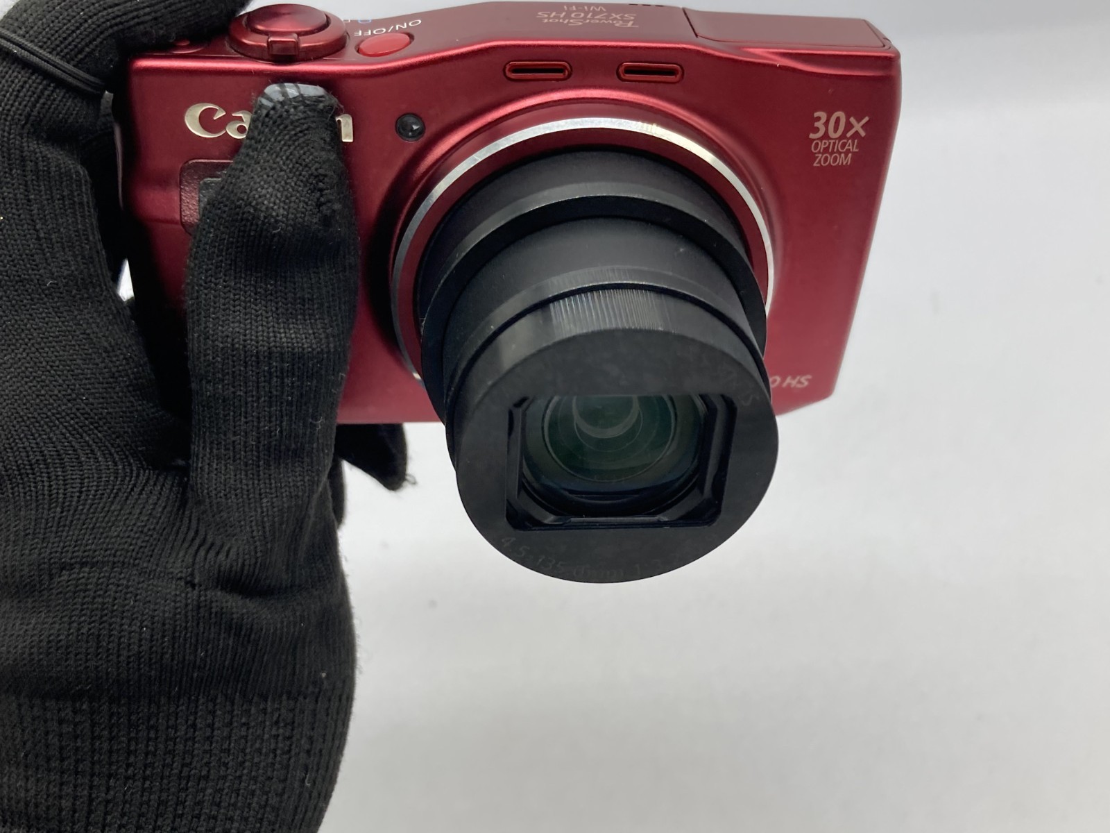 N MINT Canon PowerShot SX710 HS red 20.3 MP Digital Camera 0695