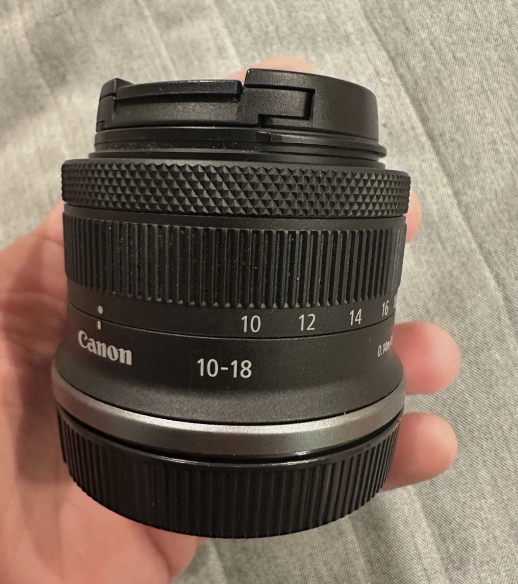 Canon RF-S 10-18mm F/4.5-6.3 IS STM Lightweight Zoom Lens for APS-C RF-S Mount