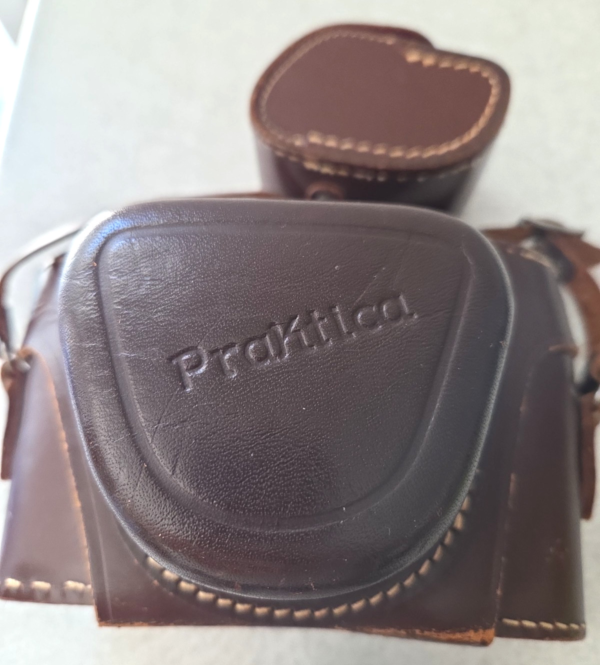 **** 1952 PRAKTICA FX KW KameraWerkstatten Praktiflex Film Camera Body WITH CASE