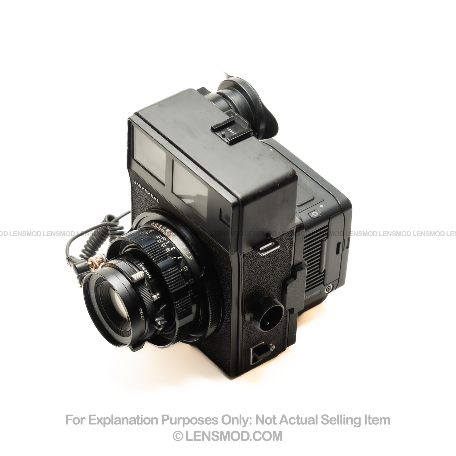 Adapter for Mamiya Universal Press and “M645” Digital Back