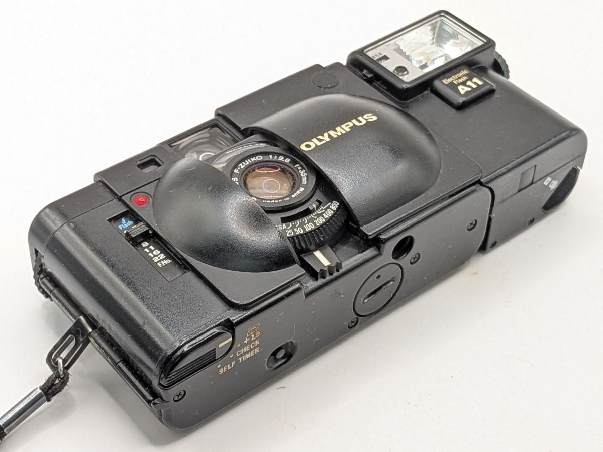 Olympus XA 35mm Rangefinder Point & Shoot Film Camera A11 Flash [MINT] Japan