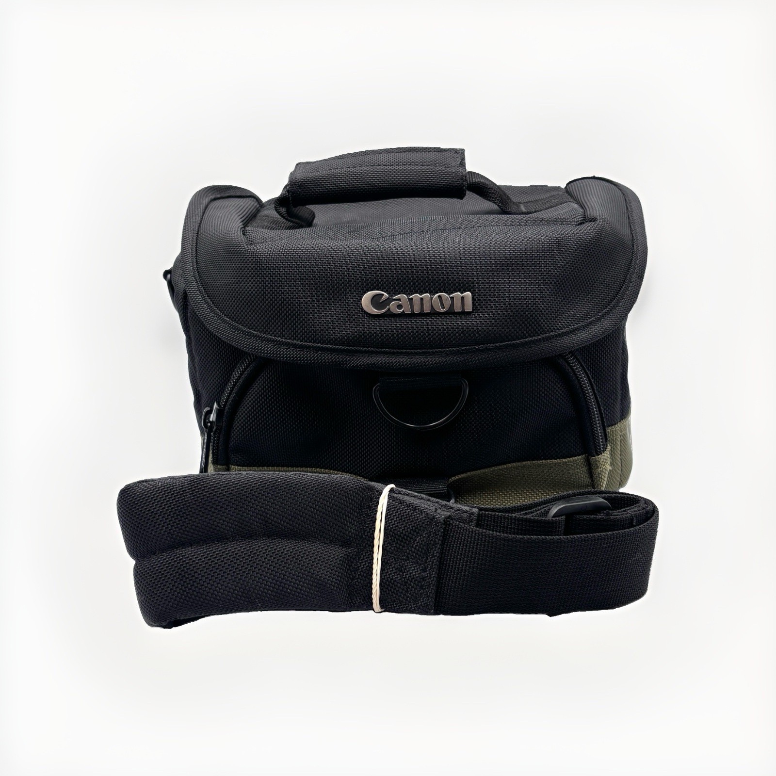 Canon Camera Bag 100EG Padded Multi Strap Black/Green – Good Condition!