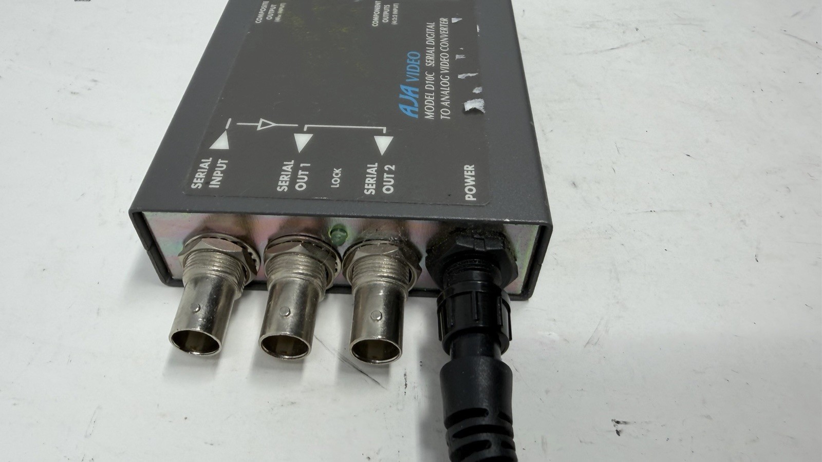 AJA Video D10C Serial Digital to Analog Converter – Component/Composite