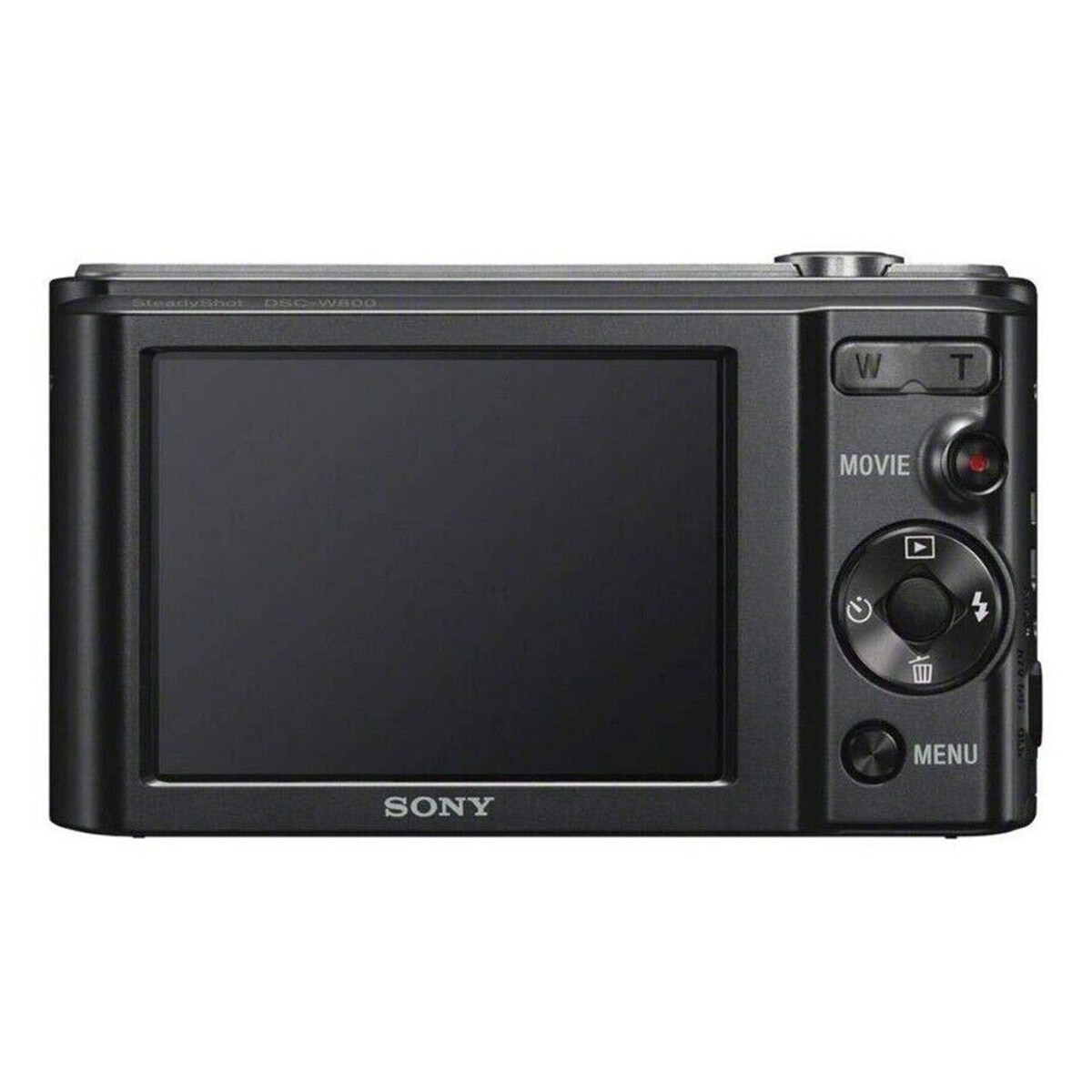 Sony Cyber-shot DSC-W800 20.1 MP 5x Optical Zoom Digital Camera Silver/ Black
