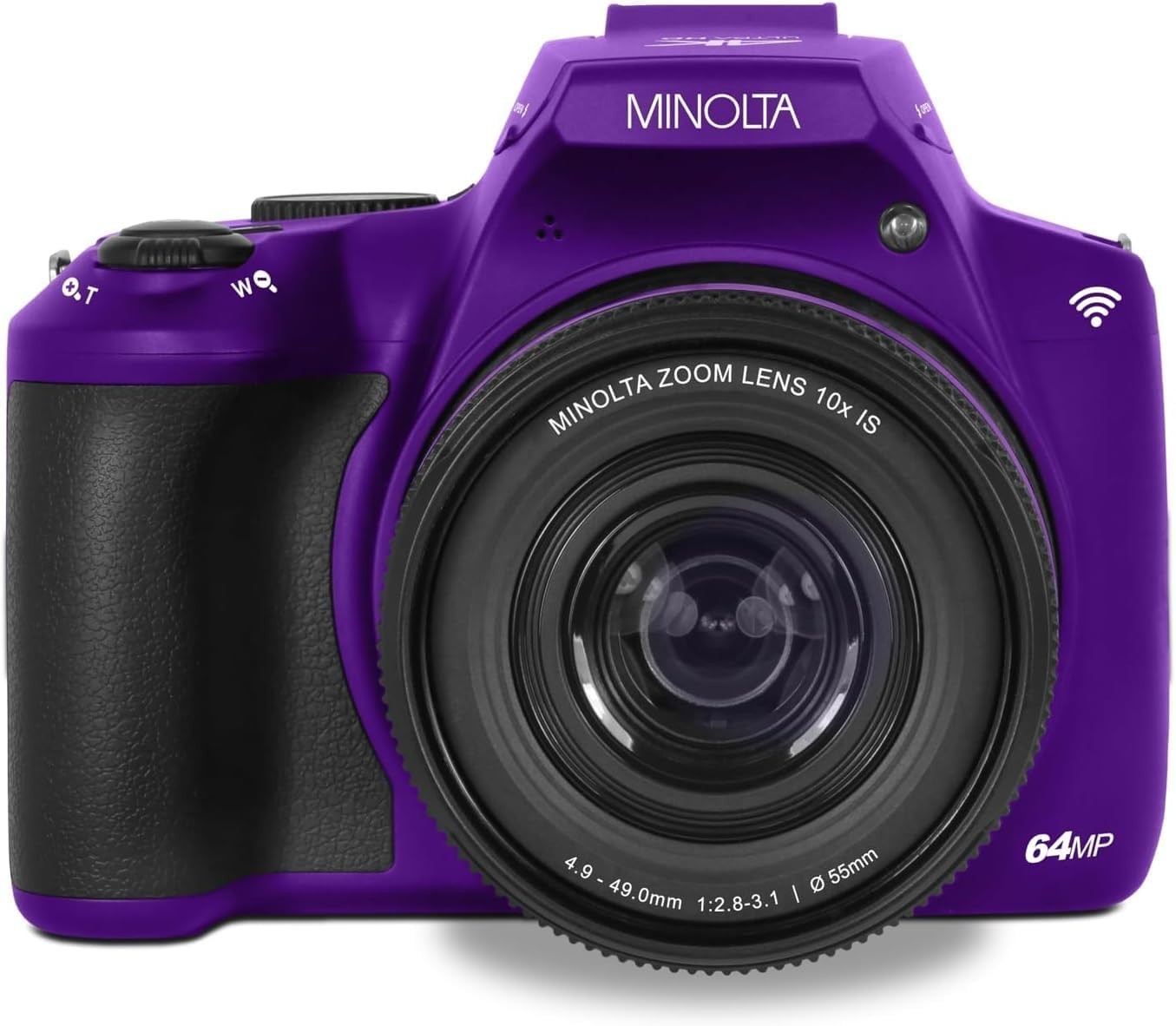 Minolta 64 Mega Pixels Digital Camera with 10x Optical Zoom,4K Ultra