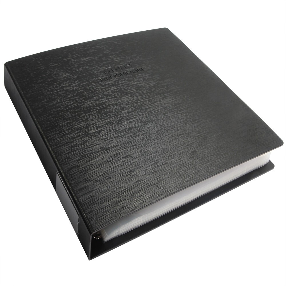 3 Ring Binder Photo Storage Album Protector 120 35mm 4×5 Film Collectors Pages