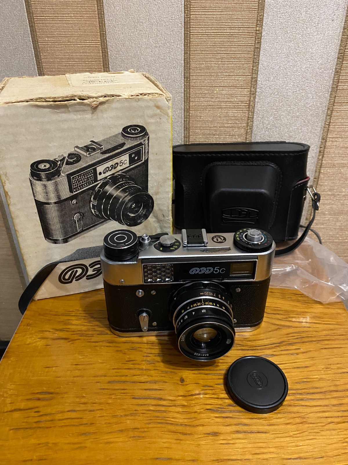 Old Stock! RF Camera FED-5С, Jubilee 70 years FED ANNIVERSARY
