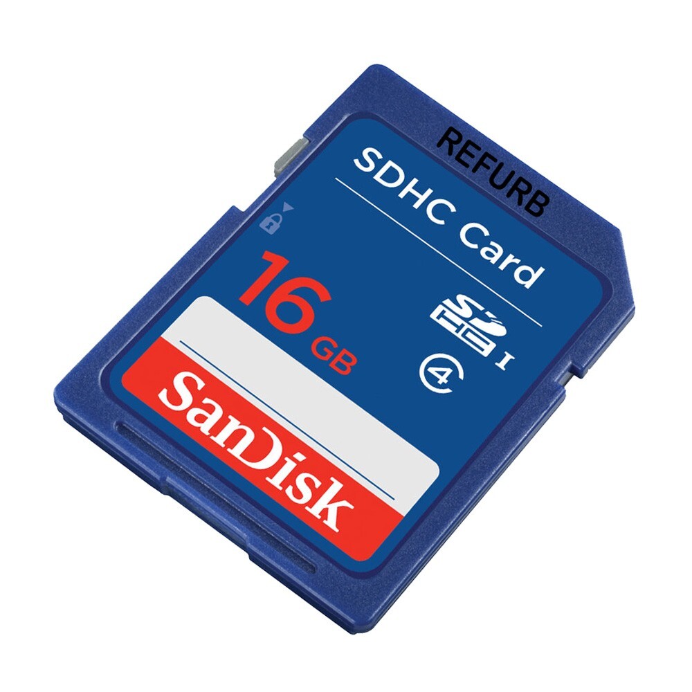 LOT 100 Genuine SanDisk 16GB Class 4 SD SDHC Flash Memory Card SDSDB-016G
