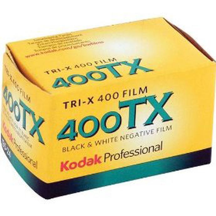 10 Rolls Kodak Tri-X 400 TX 24 Exposure Pan Black and White 35mm Film