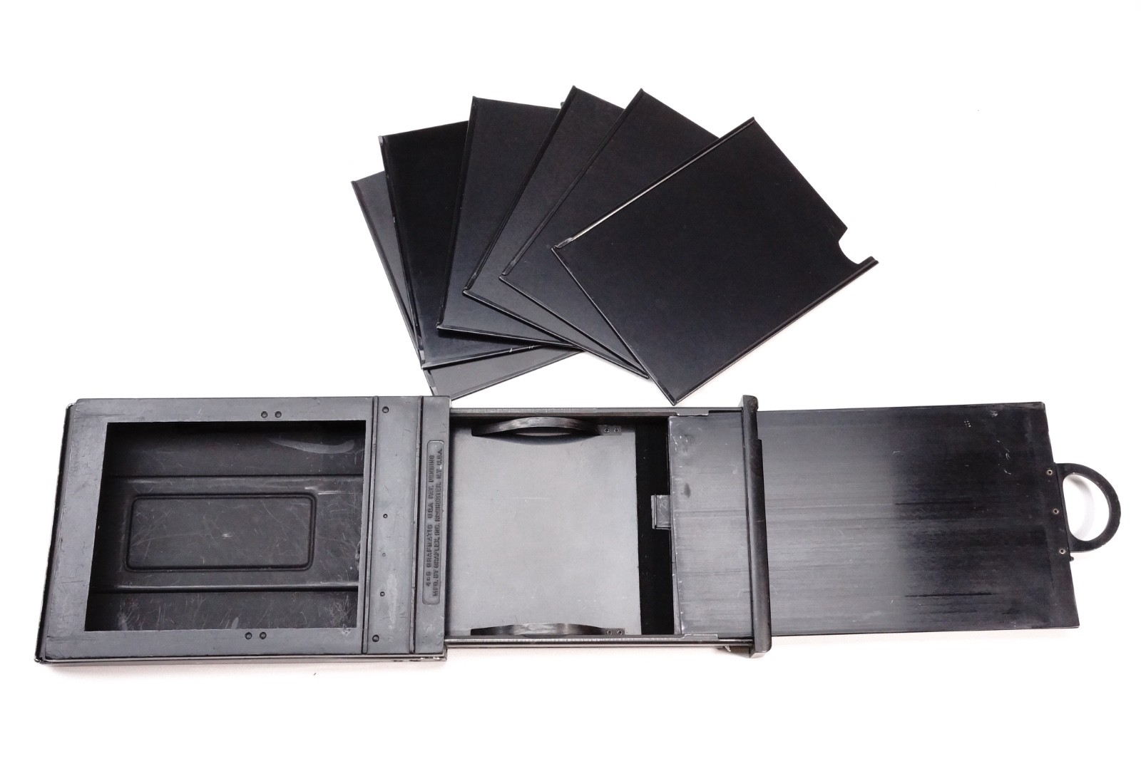 Graflex Grafmatic 4×5 Film Holder Graphic with 6 Septums