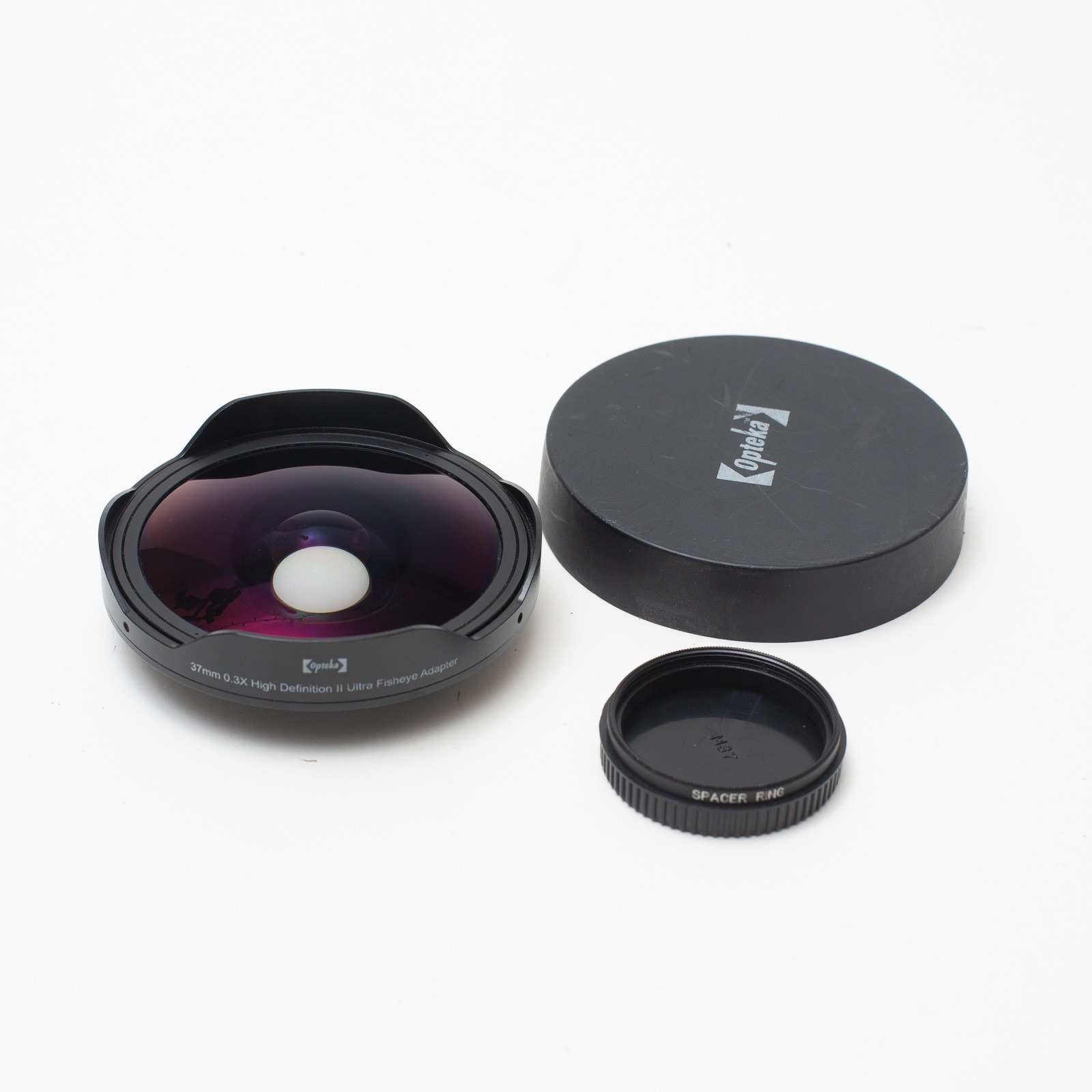 Opteka Fisheye 37mm 0.3X. High Definition ii Ultra Fisheye Adapter