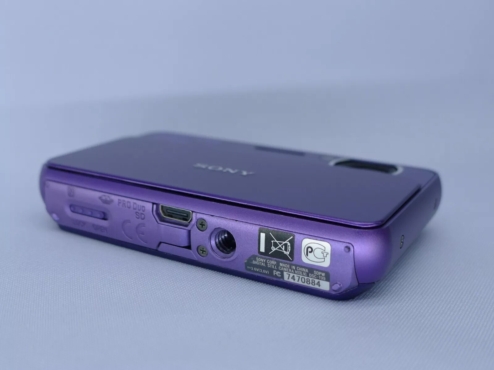 SONY Cyber Shot DSC-T99 CCD 14.1MP 4x Optical Zoom Digital Camera-100% Working
