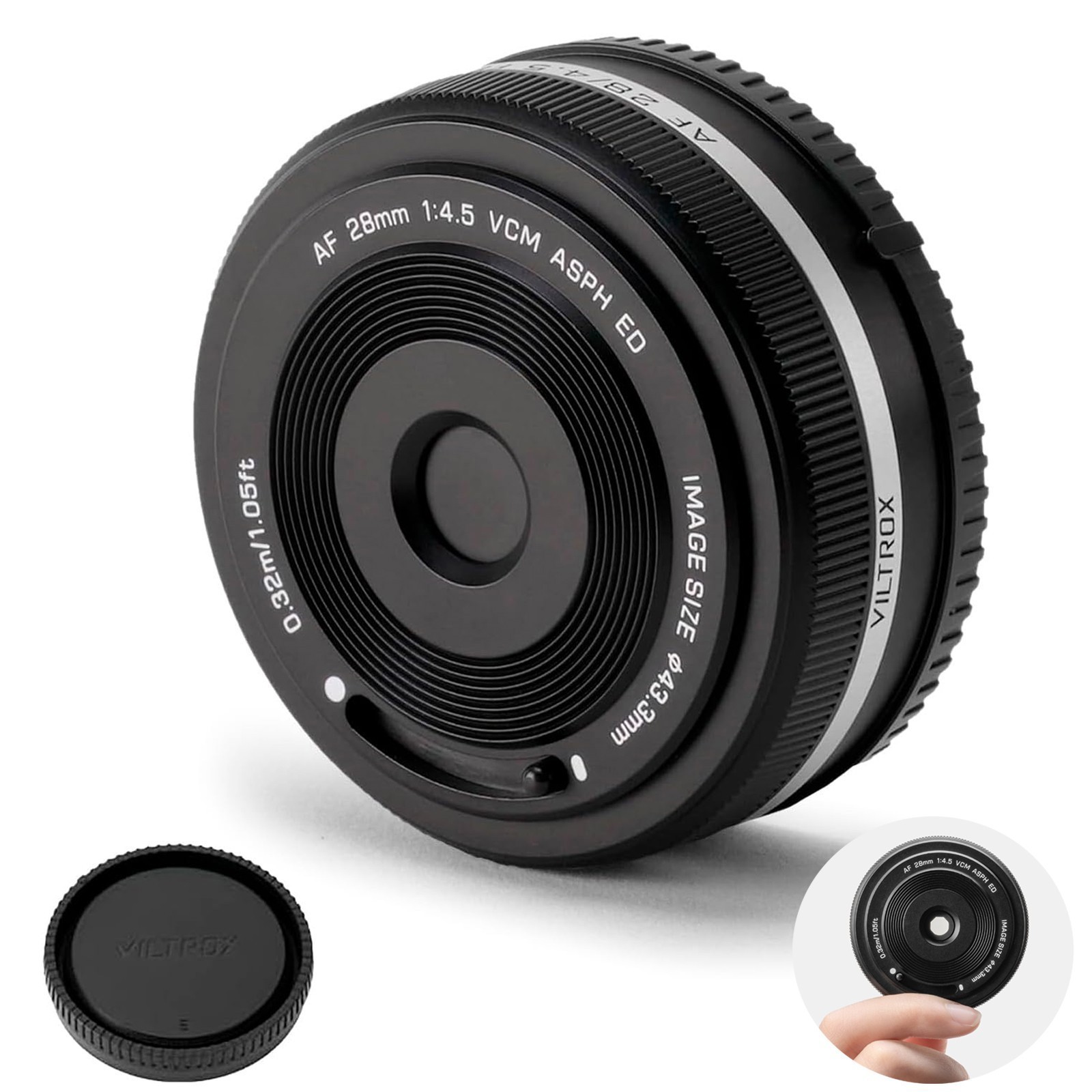 Viltrox AF 28mm F4.5 Sony E Mount Auto Focus Pancake Walkaround Lens US