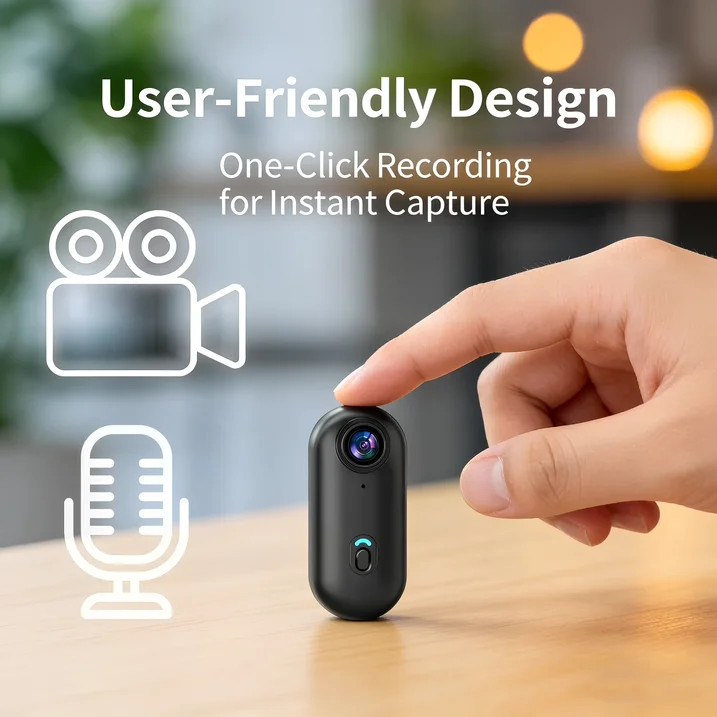 1080P HD Action Camera Motorcycle Helmet Wearable Body Cam for Video Recording