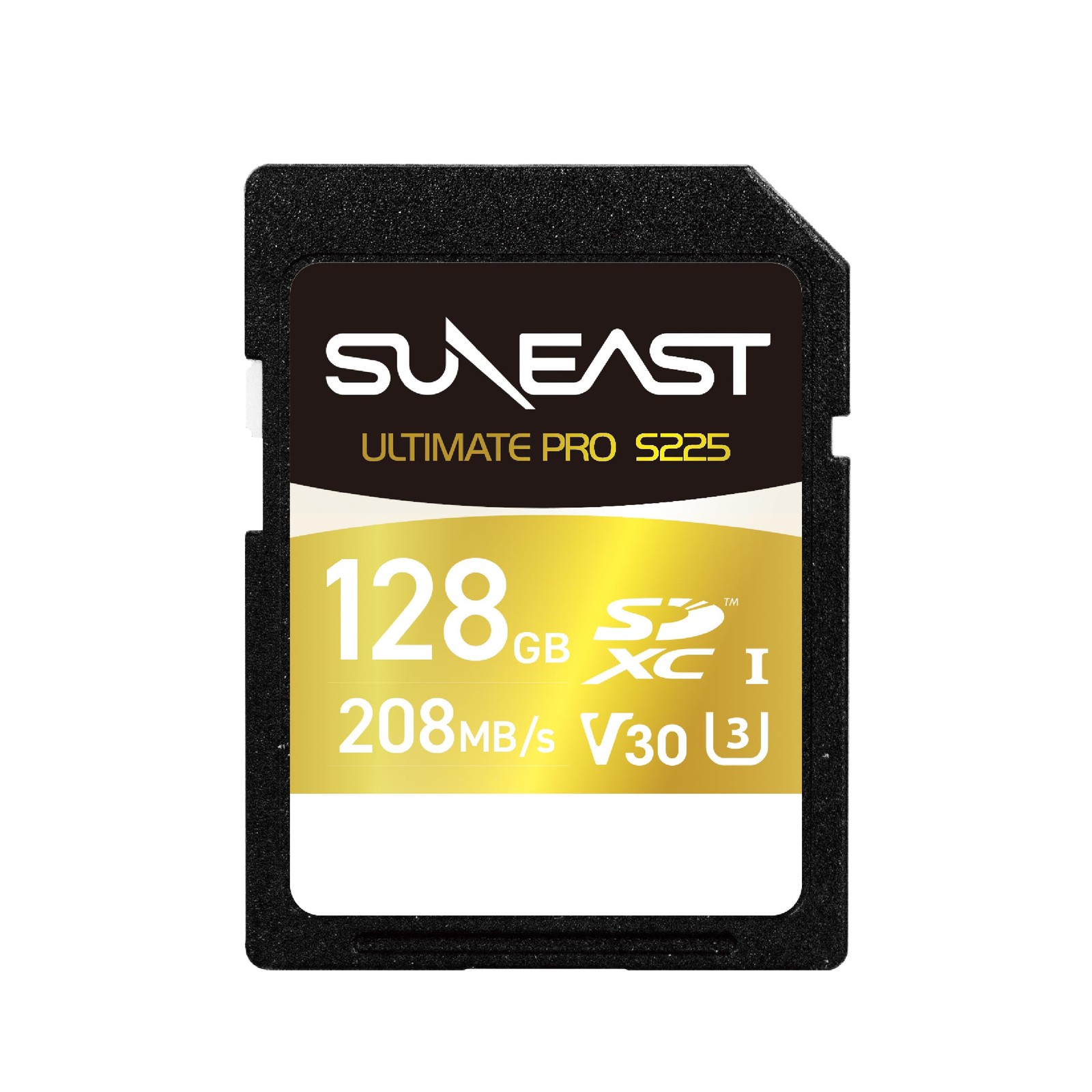 Ultimate 128GB SDXC UHS-I Memory Card – Up to 208MB/s Read, 115MB/s Write, V3…