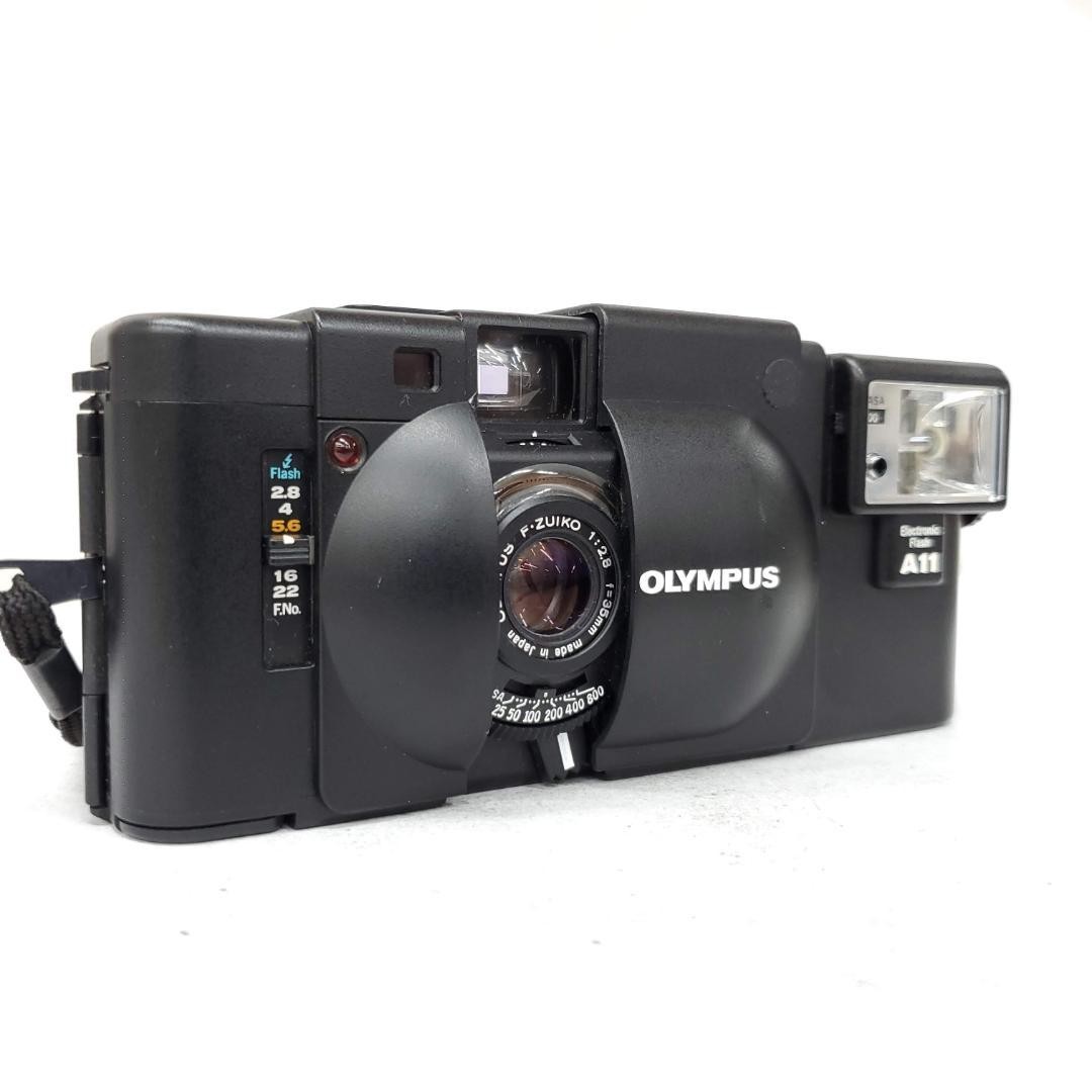 Olympus XA 35mm Rangefinder Point & Shoot Film Camera A11 Flash [MINT] Japan
