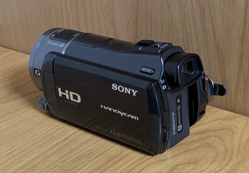 SONY HDR-CX550V Handycam Camcorder NightShot Full HD Japanese only Exc+
