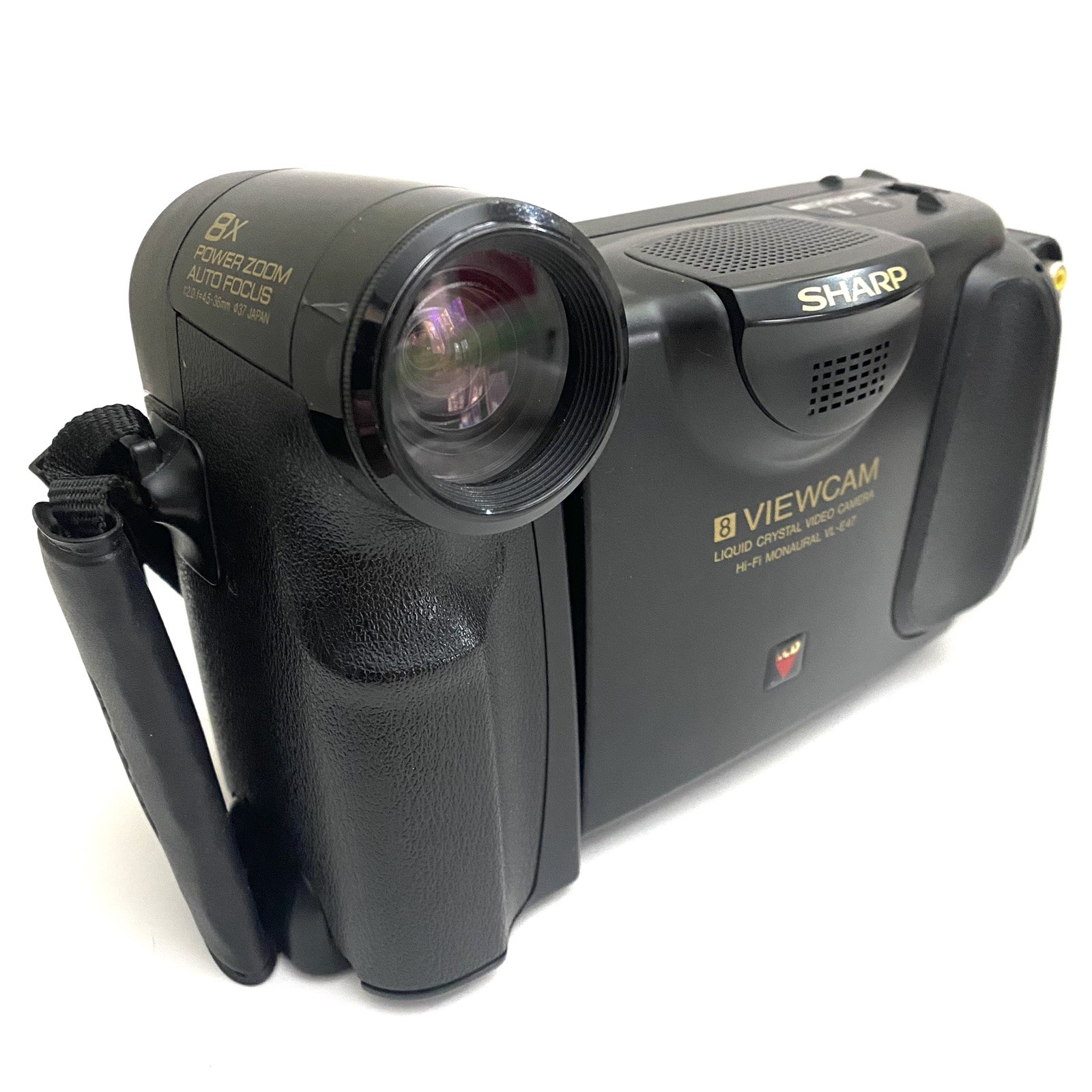 Sharp VL-E47U Viewcam 8mm Camcorder Bundle Video Transfer – TESTED No Battery