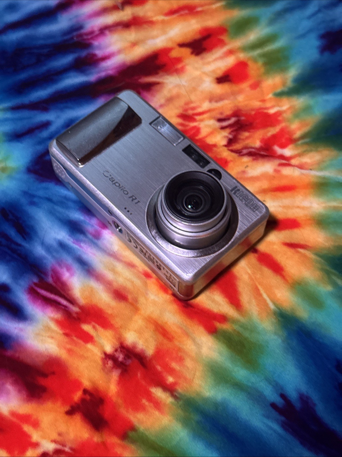Ricoh Caplio R1 Digital Camera AA Battery Powered Memory Card Included Tested