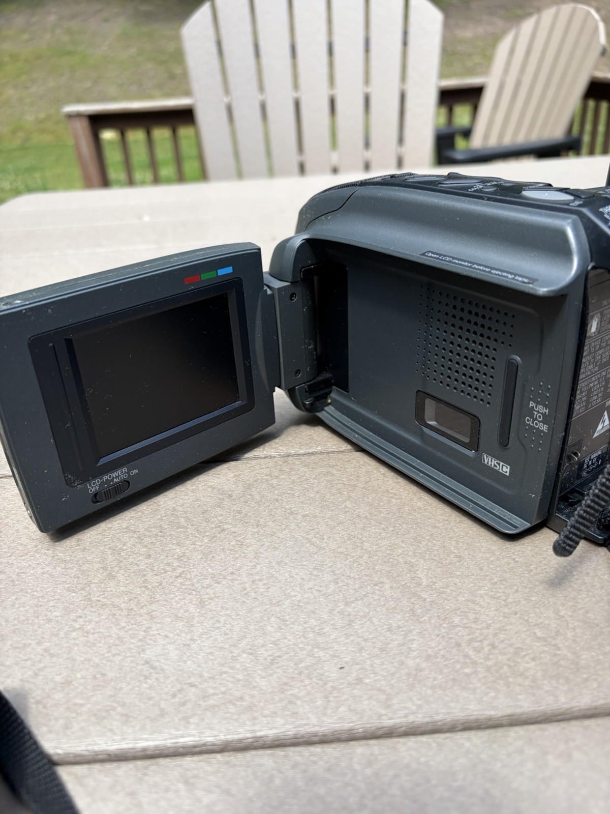 Panasonic PV-L606 VHS-C Analog Camcorder UNTESTED