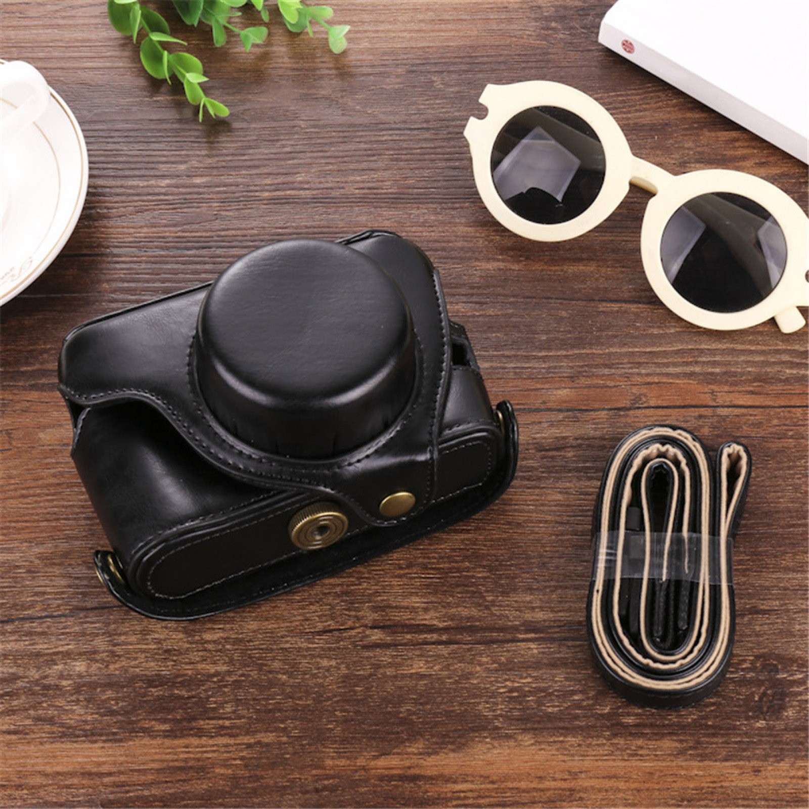 Camera PU Carrying Case Storage Bag For Fujifilm X100V X100F X100T X100S X100′