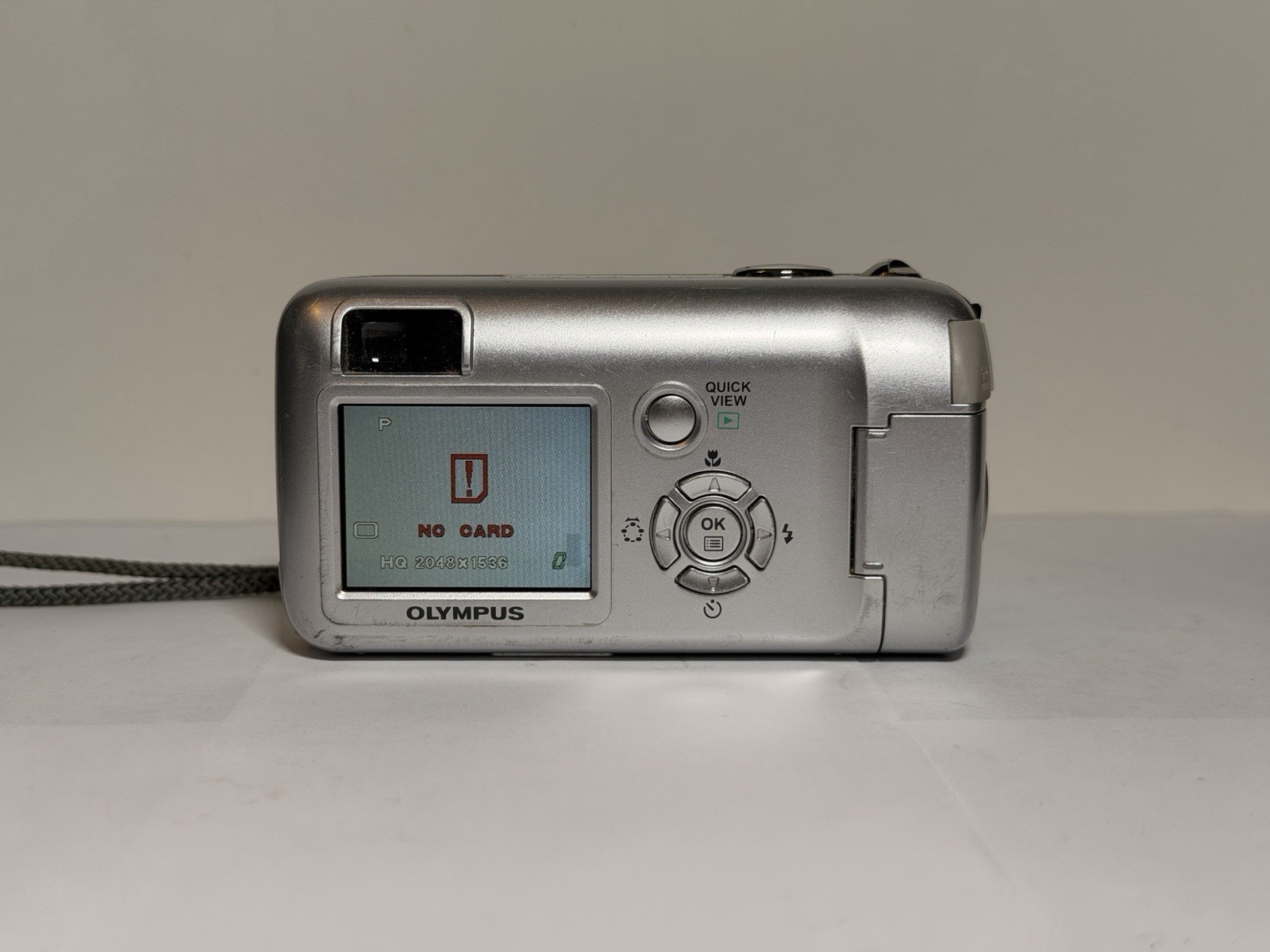 Olympus Camedia D-575 Digital Camera – Tested Working – Vintage Y2K Digicam