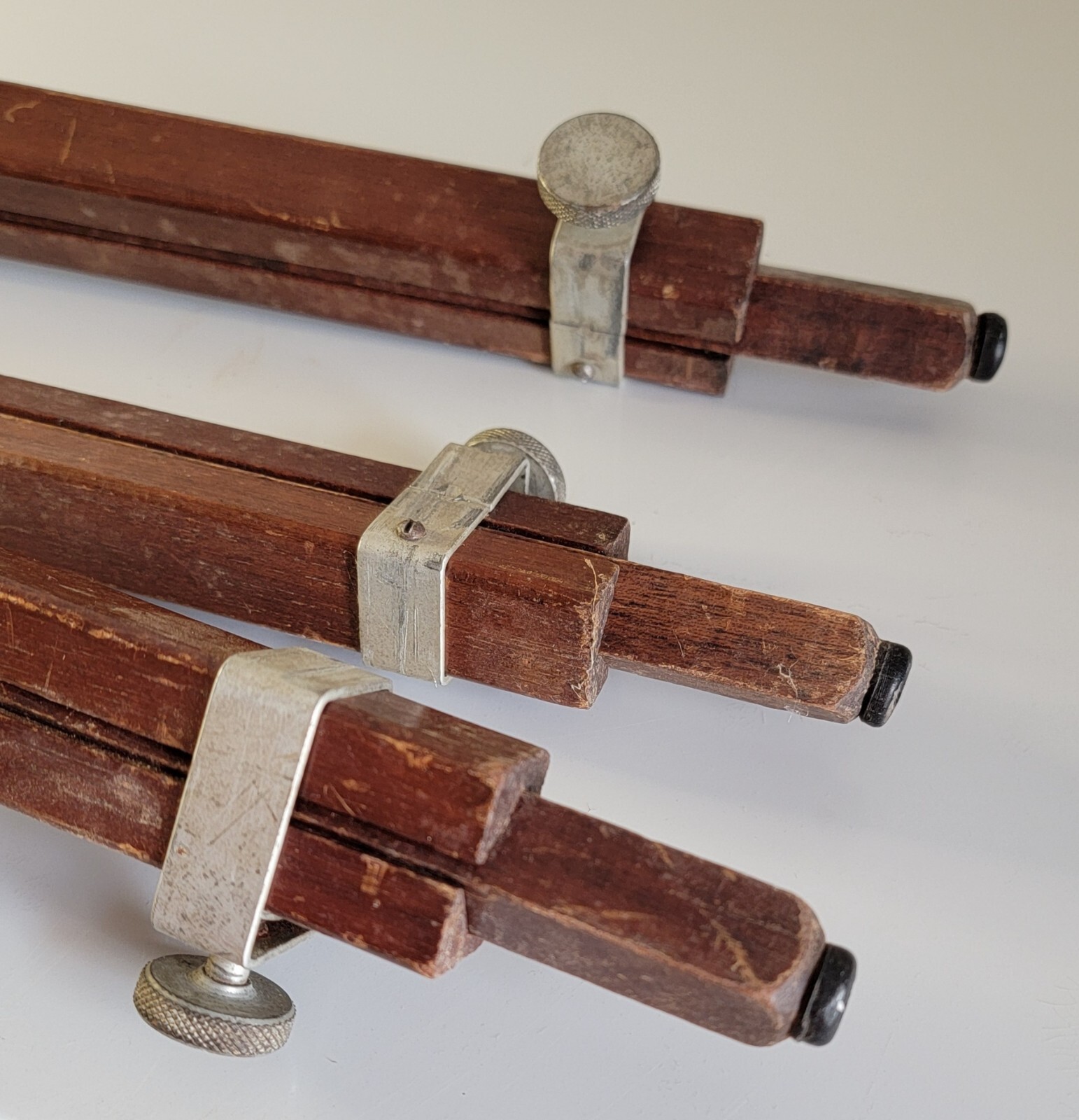 RARE Vintage FOTORITE Model G Wood Camera Tripod w/GRAFLEX Inc. Pan-Tilt Head