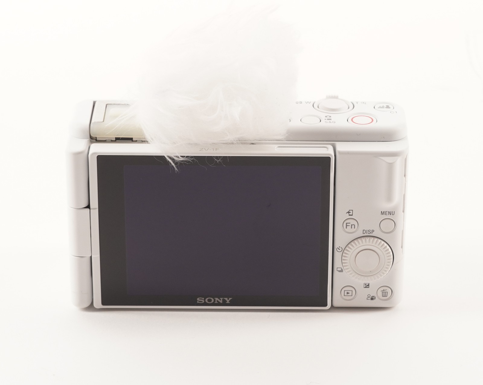 Sony ZV-1F Vlog Camera for Content Creators and Vloggers (White)