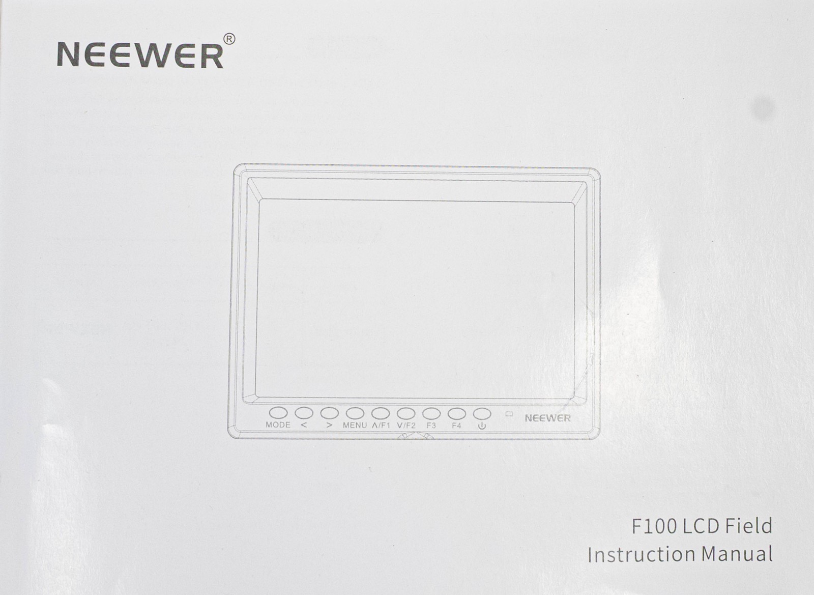 NEEWER F100 7-inch 1280×800 IPS Screen Camera Field Monitor 4k input HDMI Video