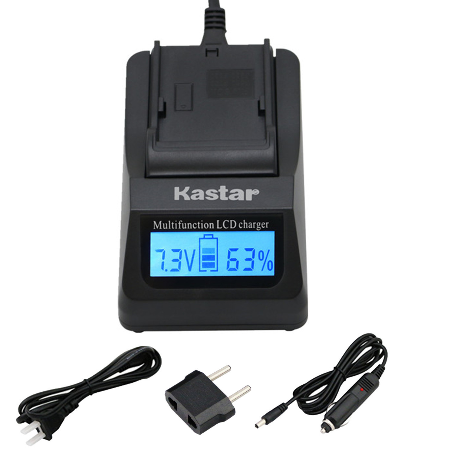 Kastar Battery Fast Charger for KYOCERA EZ 4033 ACER CS 6531-N CS-5530 AGFA 4Ti