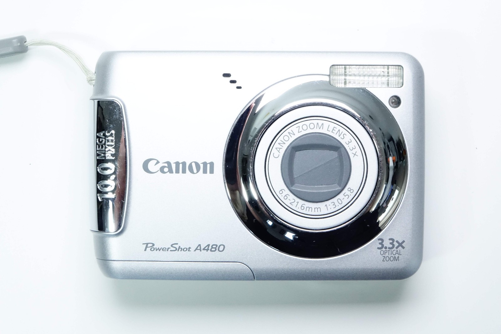 Canon PowerShot A480 Compact CCD Silver – 12 MONTH WARRANTY