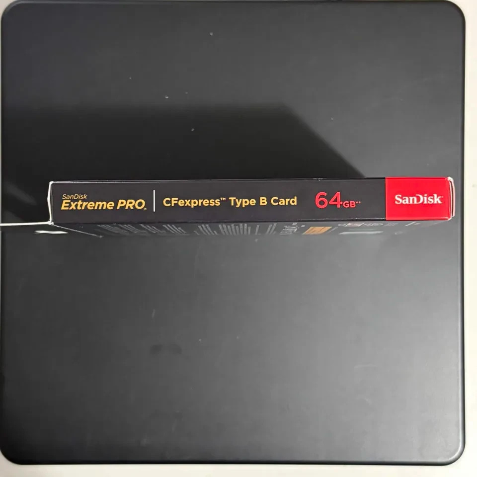 SanDisk 64GB Extreme PRO CFexpress Memory Card Type B SDCFE-064G-GN4NN 4K