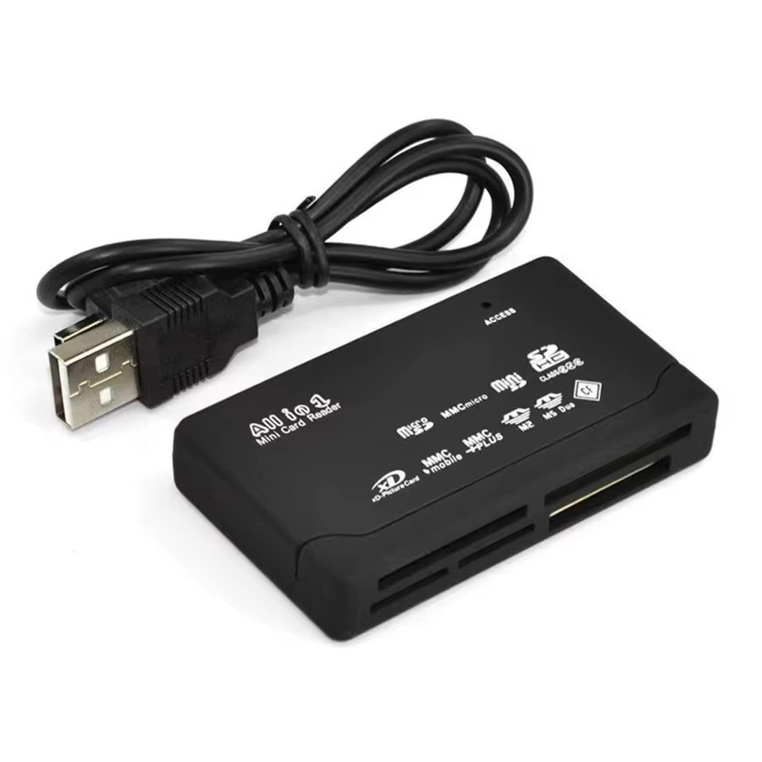 Memory Card Reader Mini 26-IN-1 USB 2.0 High Speed For CF xD SD MS SDHC LOT