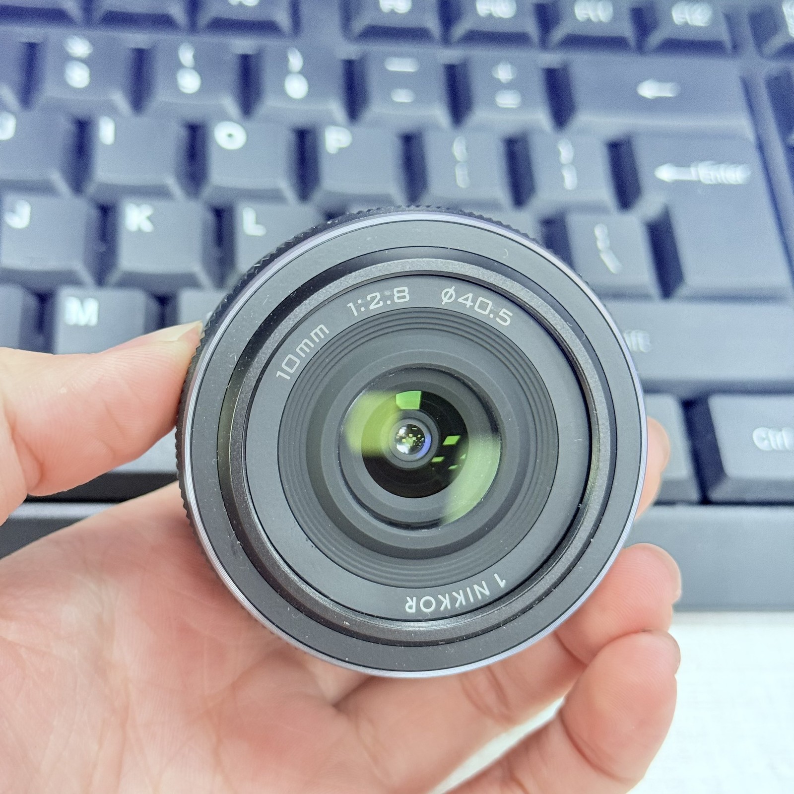 Nikon 1 Nikkor 10mm f/2.8 Black Popular Pancake Lens Sharp & Immersive View