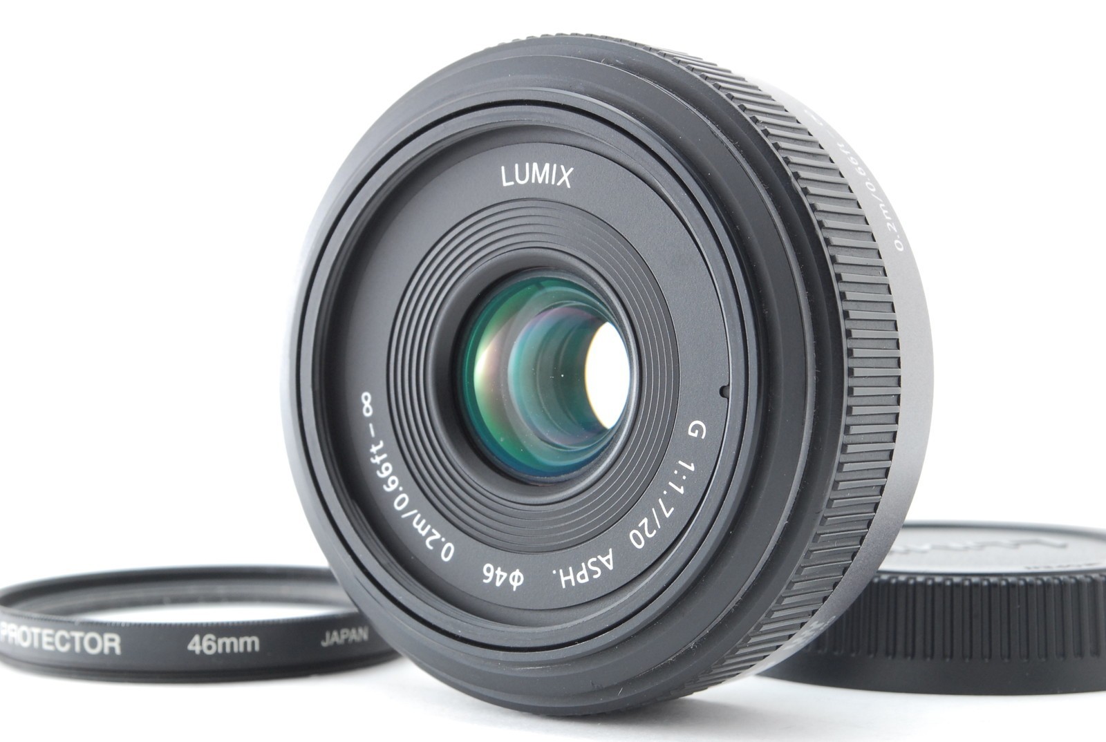 [Near Mint] Panasonic Lumix G 20mm/F1.7 ASPH H-H020 Pancake Lens From Japan