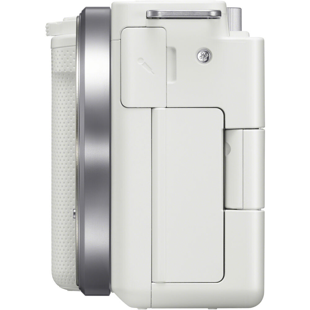 Sony ZV-E10 Vlogging with 16-50mm White – 1 Year Warranty – Next Day Delivery