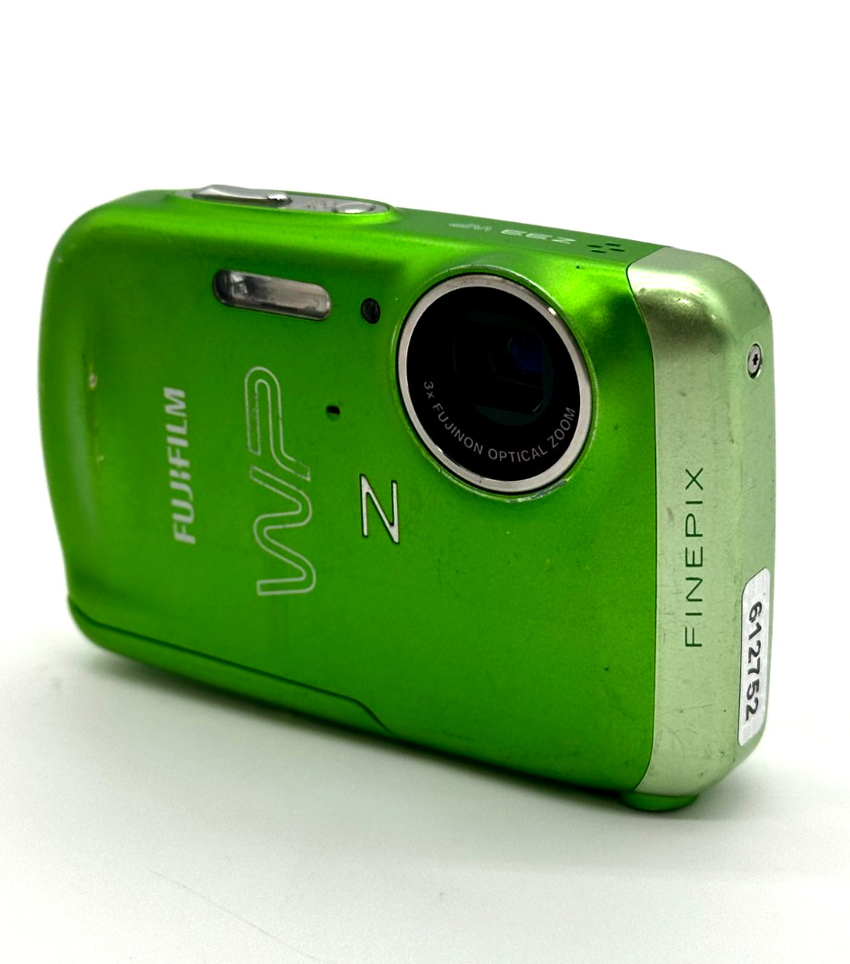 FujiFilm FinePix Z33WP 3x Optical Zoom 12.2 MP Digital Camera Green W.Battery C