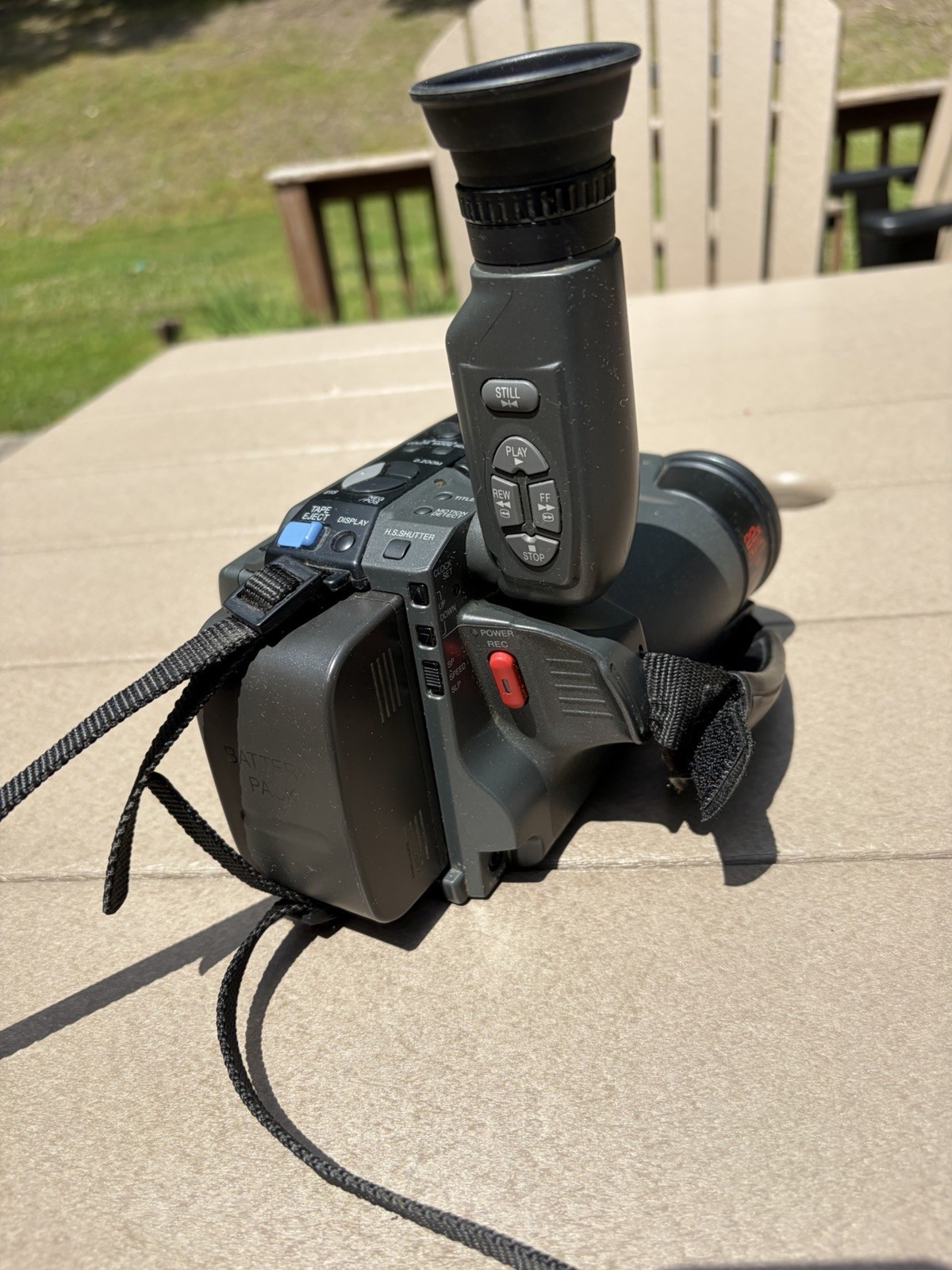 Panasonic PV-L606 VHS-C Analog Camcorder UNTESTED