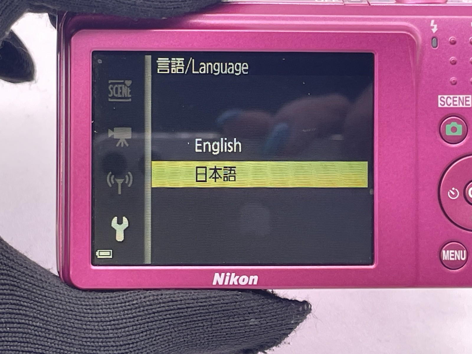 READ Nikon COOLPIX S3700 pink 8x Optical Zoom Compact Digital Camera 2333