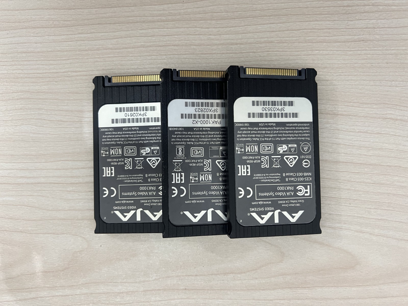 AJA PAK1000 1TB SSD Media Drive for Ki Pro Ultra 12G /Ki Pro Go