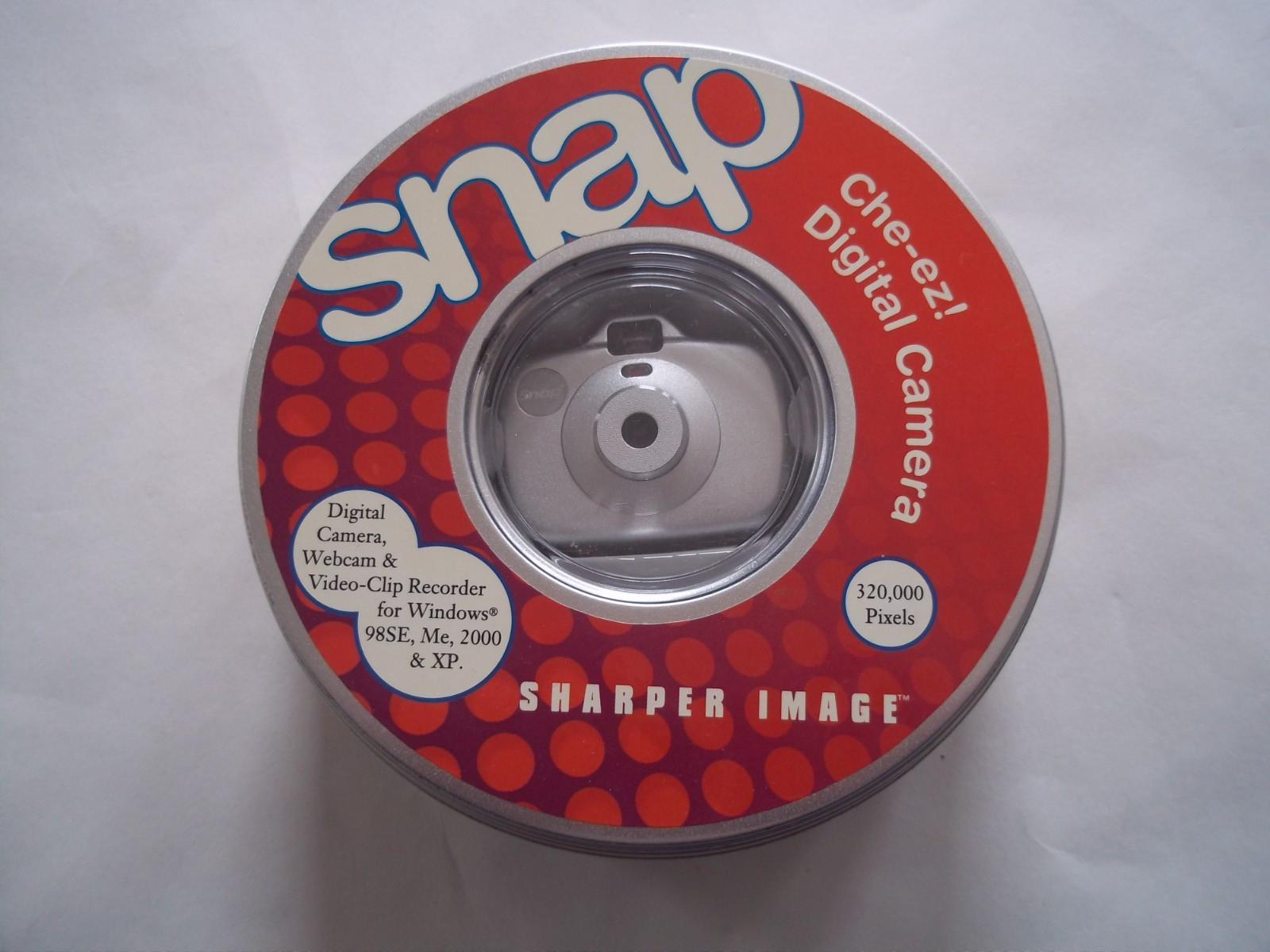 SNAP Che-ez! DIGITAL CAMERA Sharper Image 320,000 Pixels – Webcam & Video-Clip