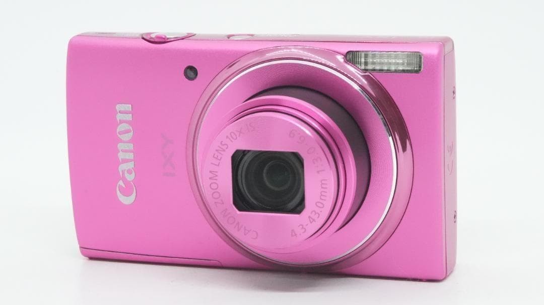 Canon IXY 140 PowerShot ELPH 150 IS Pink Compact Digital Camera 20.0 MP 10x