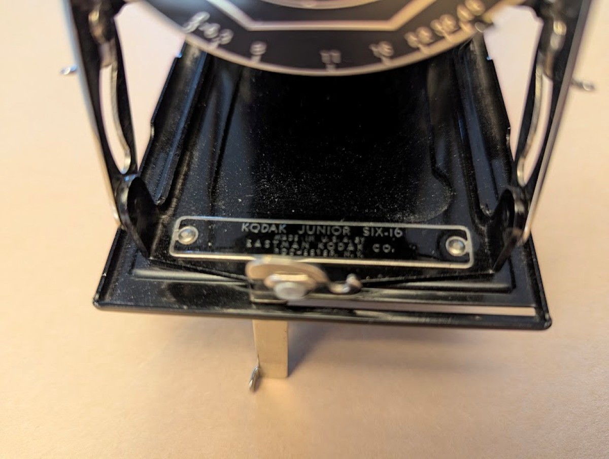 Vintage Kodak Junior Six-16 with Case and Instructions Excellent Condition