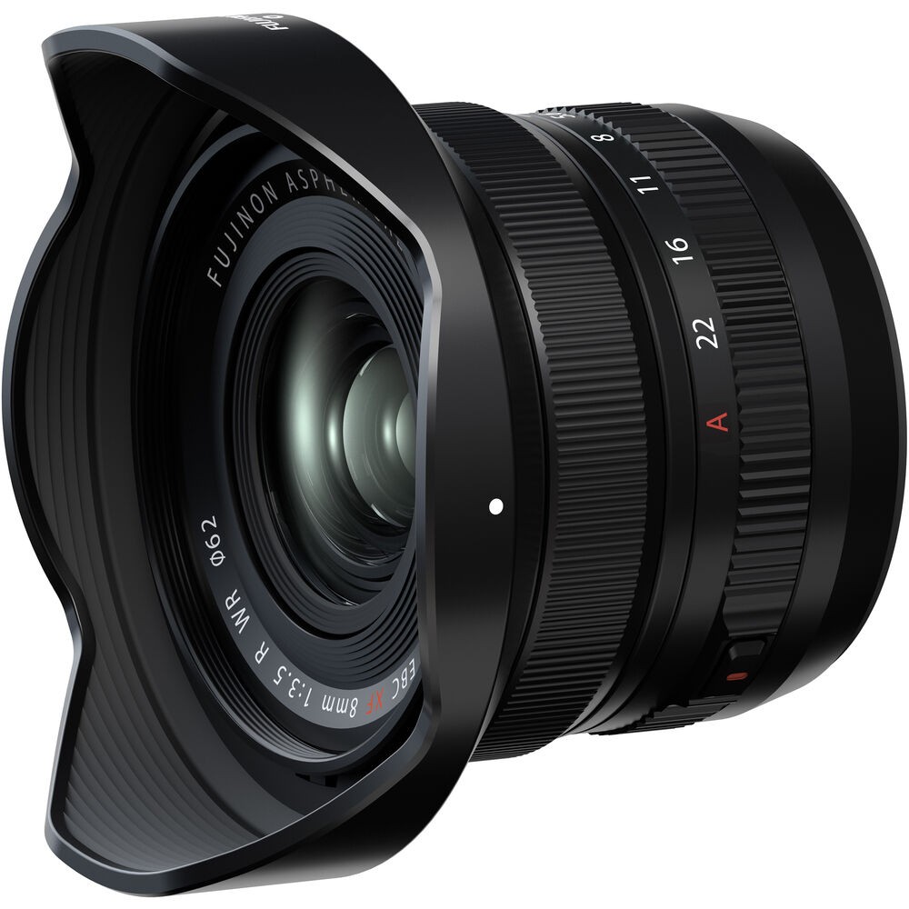 FUJIFILM XF 8mm f/3.5 R WR Lens, 32GB Memory Card ,Bundle