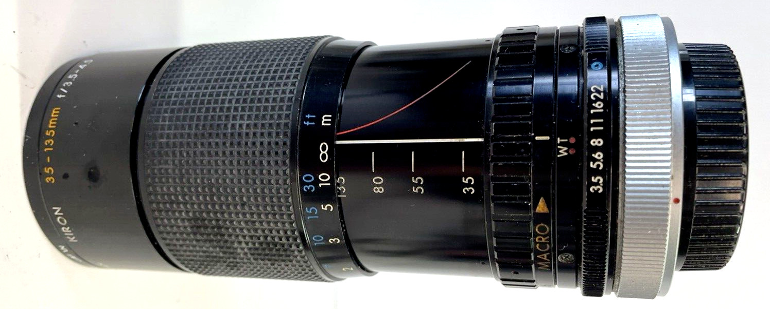 Kiron MACRO 35-135mm 1/3.5-4.5 Lens Kino Precision – Japan