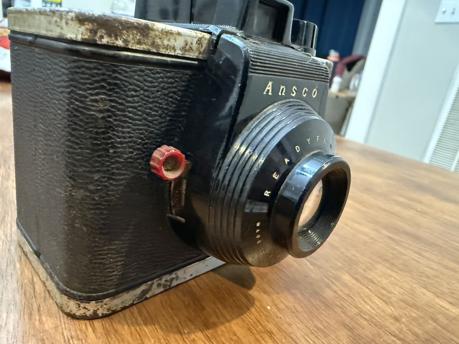 2 Vintage 1950s Ansco Ready Flash Camera 620 Film Untested