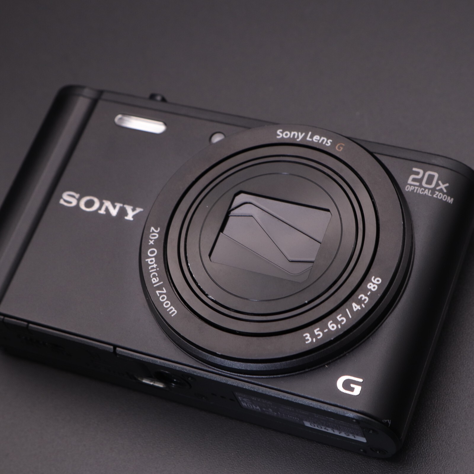 Black Sony Cyber shot DSC-WX350 18.2MP 20x Compact Digital Camera Full HD