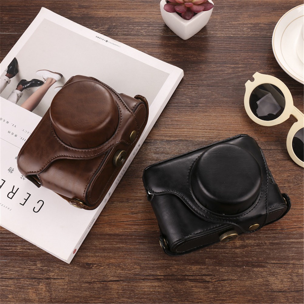 Camera PU Carrying Case Storage Bag For Fujifilm X100V X100F X100T X100S X100′